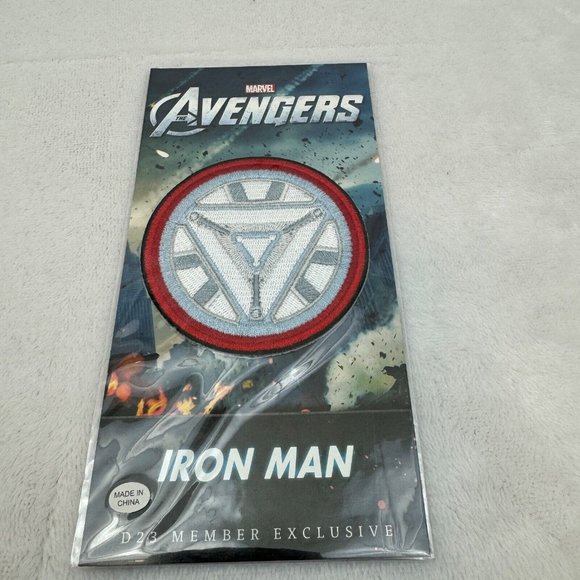 Disney D23 Member Exclusive Marvel Avengers Iron Man Patch - Picture 1 of 3